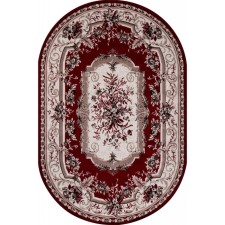Oval carpet Merinos gavana, size 100x200 cm, color Red
