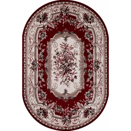 Oval carpet Merinos gavana, size 100x200 cm, color Red