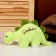 Soft toy "dinosaur", 30 cm, green color