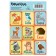Paper stickers "Forest animals", with coloring on the back, 11 × 15.5 cm
