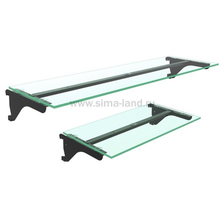 Shelf amplifier 665 mm, black muar color-1