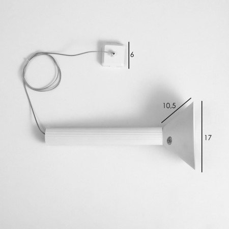 SLIM SLIM SLIM Light LED 12W 3000K-6000K 48V CRI90 White 17x17x39-139cm-13