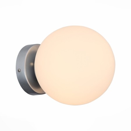 Wall lamp EVOLUCE. SL717.501.01. Acini. 1x40 W, E27, 18x18x22 cm, silver color-5
