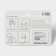 Self -adhesive hooks Stölz “Classic”, 2 pcs, square, 4.5 × 4.5 × 3 cm, chrome