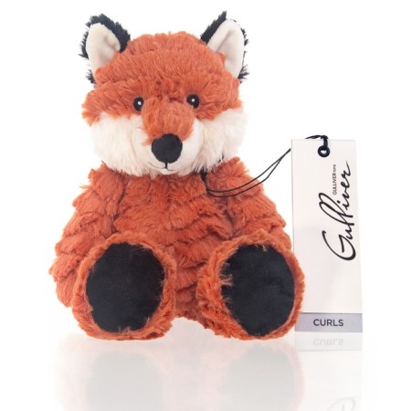 Soft Gulliver toy "Fox Embber", orange color, 28 cm-1