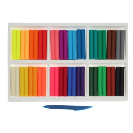 Plasticine soft (wax), 24 colors, 360 g, "fantasy", mix-1
