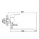 Accoona A7040 bath mixer, single -leaf, silumin, chrome