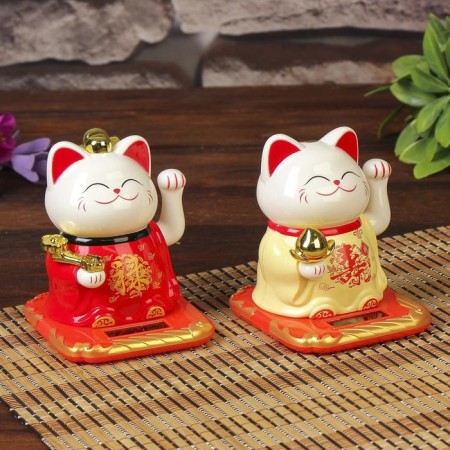 Plastic pendulum "Cat Bayun with a quarry hieroglyphs, determination, longevity" MIX 9.5x9.5x8.3 cm-5