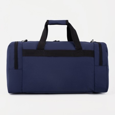 Sports bag with lightning, 2 external pockets, blue color-1