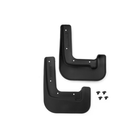 Front mudguards for Hundai Solaris 2014-2017, set 2 pcs