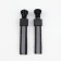 The castle automatic reflective for the zipper "Tractor", No. 5, 10 pcs, black color