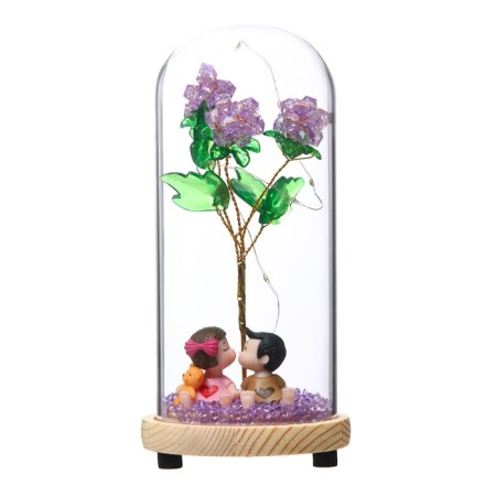 Nightlight "first date" LED from batteries 3xlr44 10x10x21 cm Risalux-6