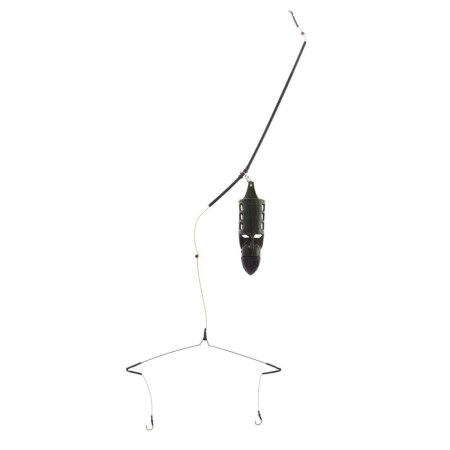 Installation Feeding bottom X-Feeder Big Fish, Bullet Flying feeder, 80 g
