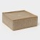 Organizer for storing linen “Points”, 16 cells, 27 × 25 × 10 cm, beige color