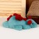 Soft toy "Dragon", 30 cm, blue color