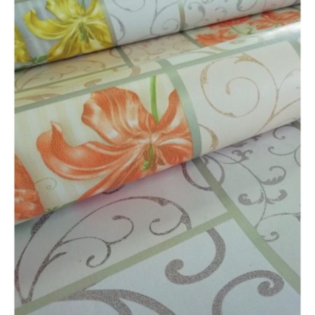 Paper wallpapers, waterproof during the operation of "Gomel mobility" Lel 21, 0.53x10.05m-1