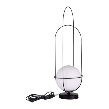 ST LUCE table lamp. SL1189.404.01. Beata. 1x60 W, E27, 25x25x70 cm, black color