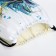 Bag for shoes on the lace, white color