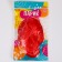 Carnival wig, long straight hair, red color, 120 g
