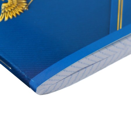 Notepad A5, 96 sheets on the paper clip "Russia", cover Cover Cardboard-2