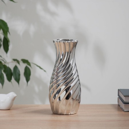 VAZ Coramics Table "Dario" Talia, 21.5x7.5 cm, silver