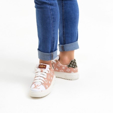 Women's sneakers, powder color, size 39-2