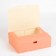 Gift folding box, packaging, “peach”, 16.5 x 12.5 x 5 cm