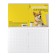 Notebook of 36 sheets in the Erichkrause Cage "Scientific Dogs", cover Combined Cardboard, Offset Block, Mix