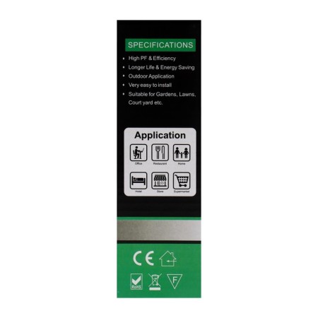 Front Fatal “Gloss”, FSD-045, 6 W, 3000K, 3 rays, IP65, 220 V, plastic, black-11