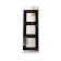 Frame Legrand Inspiria, 3 Post, Anthracite