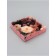 Cookie box, confectionery packaging, "you are beautiful", 15 x 15 x 3 cm
