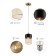 Overnight lamp RIVOLI HULDA 1HE27 60 W