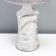 Board lamp "NAMI" E14 40W gray-silver 23x23x40 cm