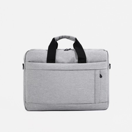 Laptop bag, gray color-3