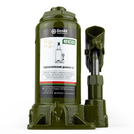Hydraulic jack "ECO" ECO BAC. 70014, lifting/picking 298/158 mm, 5 tons-6