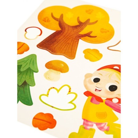 Application on plastic "in the forest"-7