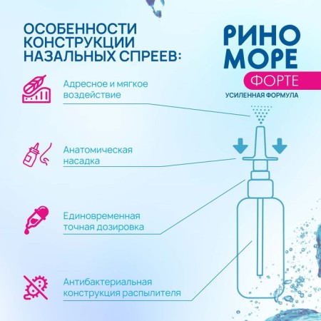 Nasal rinomore Forte, 100 ml-6