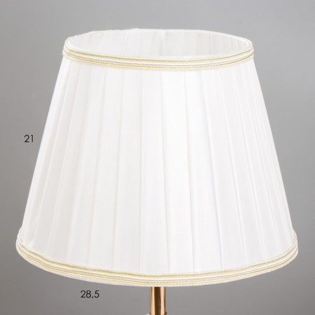 Mirabella table lamp E27 40W gold 28x28x44 cm Risalux-3