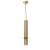Suspendor “Monroe” GU10 35W gold 13x13x40-140cm