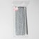 Decorative braid “Wave”, 10 mm, 10 ± 1 m, silver/white color