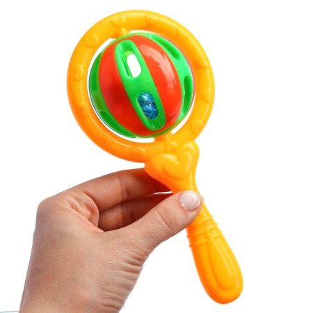 Set of rattles "Bright Marakas", 2 pcs, color mix-3