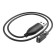 Hoco Y5 Pro/Y7/Y8, 61 cm, Black Black Charges Cable