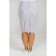 Female skirt, size 58, blue color