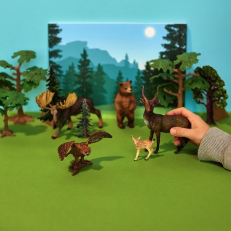 Set of figures "on the farm", 8 items-10