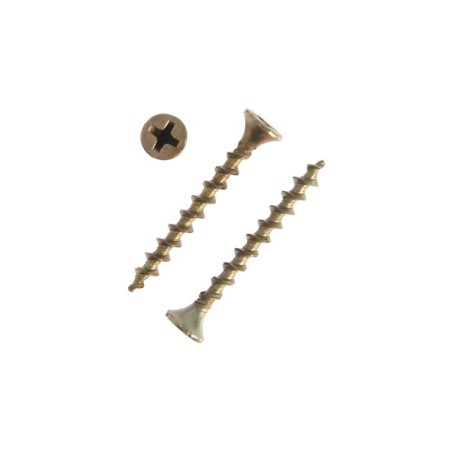 Self -cut through 3.5x35, hide, large thread, pH slot, yellow zinc, 5000 pcs. 7.65 kg.