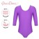A swimsuit for gymnastics and dancing Grace Dance, p. 30, purple color