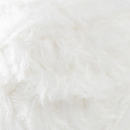Yarn "mink" 100% polyamide 75m/50g (330 white)-2