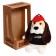 Soft toy "Basset Hound in a baseball cap", 23 cm