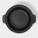 Cast iron fried "Birger", 1.5 l, d = 24 cm, glass cover, black color