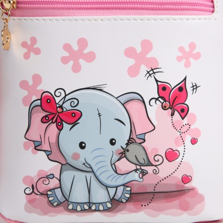 Baby backpack on lightning, pink color-5